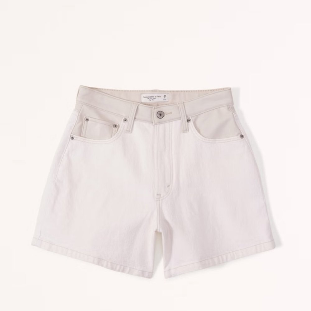 Abercrombie Curve Love High Rise Dad Short